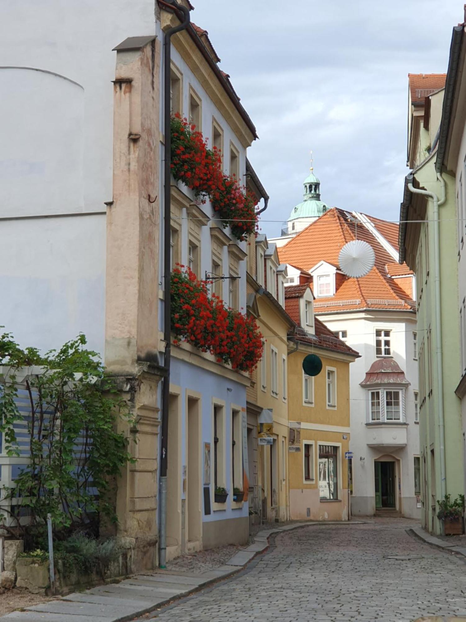 Ferienwohnung Ines Wolf In Der Meissner Innenstadt Meißen Exterior foto